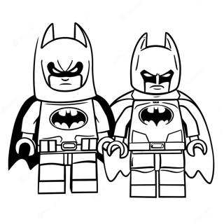 Pagina Para Colorear De Lego Batman Y Robin 29295-6378