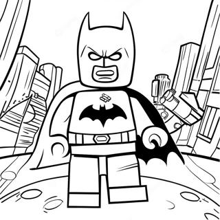 Lego Batman Páginas para colorear