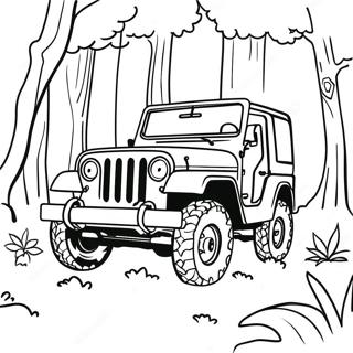 Jeep Páginas para colorear