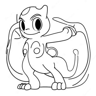 Mewtwo Páginas para colorear