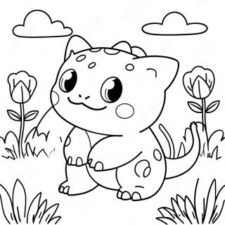 Bulbasaur Páginas Para Colorear