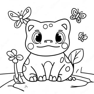 Bulbasaur Páginas para colorear