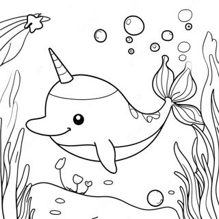 Aventura Submarina Del Narval Para Colorear 34259-7481