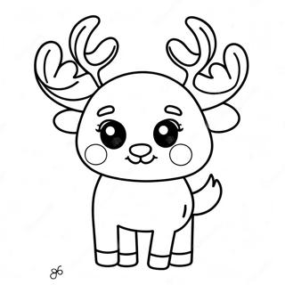 Reno Lindo Para Colorear 3486-975