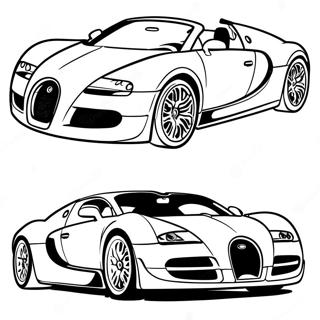 Pagina Para Colorear Del Bugatti Veyron Deportivo 36054-7878