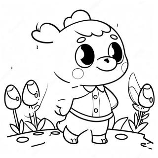 Animal Crossing Páginas Para Colorear