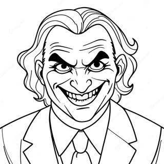 Pagina Para Colorear De Joker Riendose Maniacamente 38927-8503