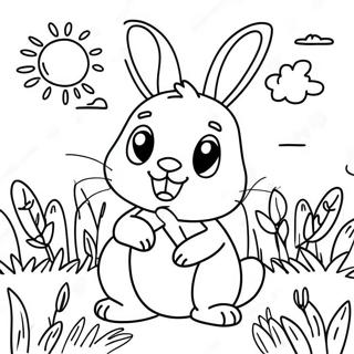 Conejo Páginas para colorear