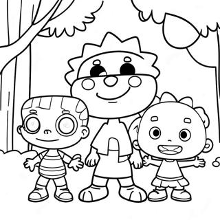 Rugrats Páginas Para Colorear