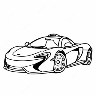 Mclaren Páginas Para Colorear