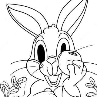 Bugs Bunny Páginas Para Colorear