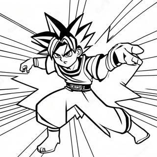 Pagina Para Colorear De Yugi Muto En Batalla 52485-11476