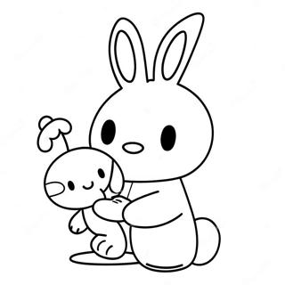 Paginas Para Colorear De Miffy Con Un Tierno Osito De Peluche 54900 12024