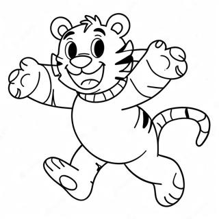 Tigger Saltando Alto Pagina Para Colorear 55718-12190