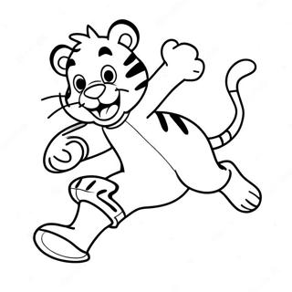 Tigger Saltando Alto Pagina Para Colorear 55718-12191