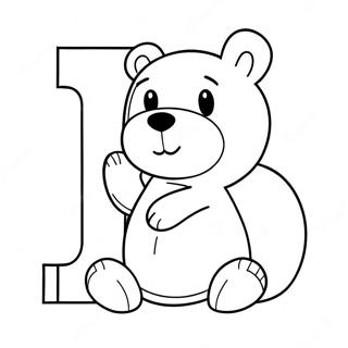 Pagina Para Colorear De La Letra C Abrazable 56470-12364