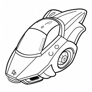 Pagina Para Colorear De Tiro Aereo De Rocket League 57109-12507