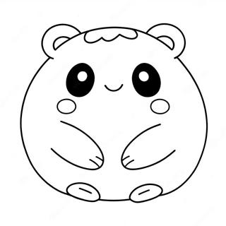 Pagina Para Colorear De Un Lindo Squishmallow 58915-12890