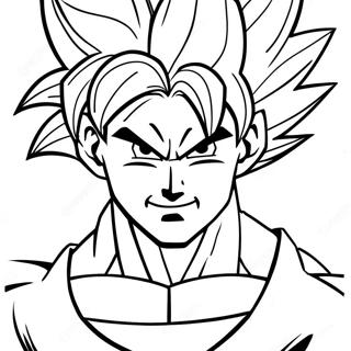 Dragon Ball Z Páginas Para Colorear