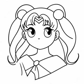 Sailor Moon Páginas Para Colorear