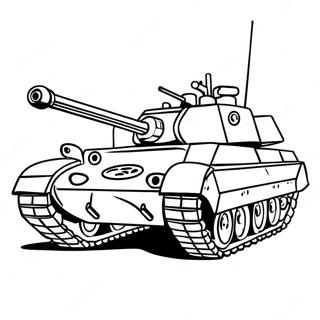 Tanque Páginas Para Colorear