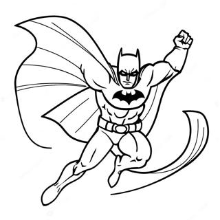 Batman Páginas Para Colorear