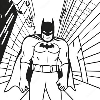 Batman Páginas Para Colorear