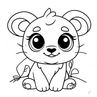 Lindo Beanie Boo Pagina Para Colorear 63526-14066