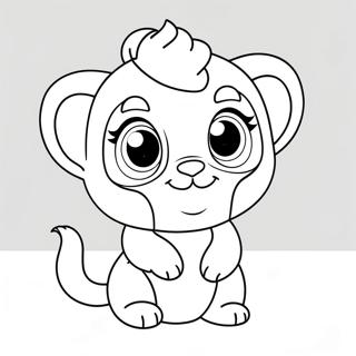 Lindo Beanie Boo Pagina Para Colorear 63526-14067