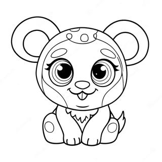 Lindo Beanie Boo Pagina Para Colorear 63526-14068