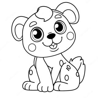 Animales Beanie Boo Coloridos Pagina Para Colorear 63527-14070