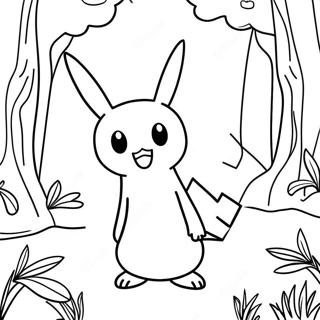 Mimikyu Páginas Para Colorear