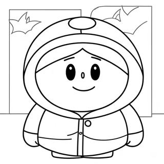 Pagina Para Colorear De Cartman Con Una Expresion Divertida 64619-13746