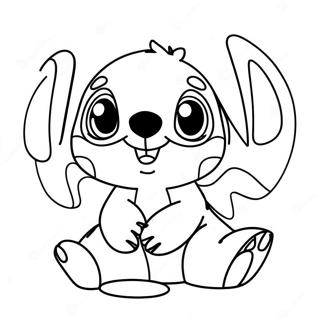 Pagina Para Colorear De Stitch Y Angel 66630-14565