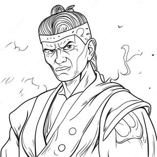 Pagina Para Colorear De Gojo Usando Tecnicas Malditas 67714-14824