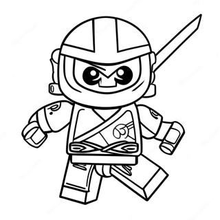 Lego Ninjago Páginas Para Colorear