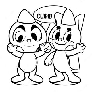 Pagina Para Colorear De Mugman Y Cuphead 68408-14976