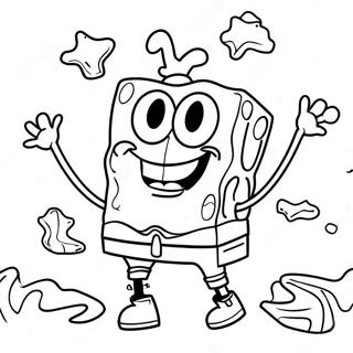 Pagina Para Colorear De Bob Esponja 68591-15006