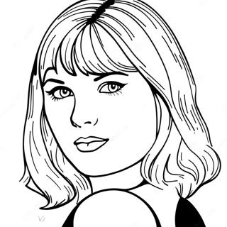 Taylor Swift 1989 Páginas Para Colorear