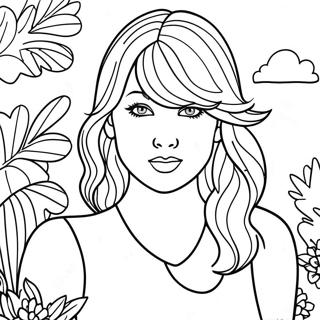 Pagina Para Colorear De Taylor Swift De 1989 69298-15166