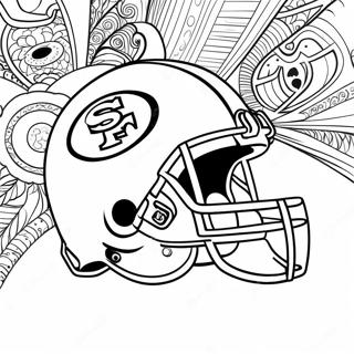 49ers Páginas Para Colorear