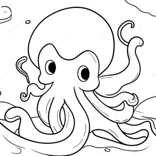 Kraken Adolescente Páginas Para Colorear