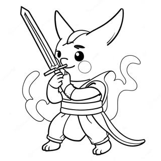 Pagina Para Colorear De Mitsuri Con Espada 72856 16517