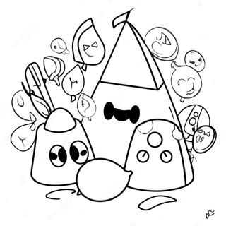 Pagina Para Colorear De Objetos Coloridos De Bfdi 73216-16799