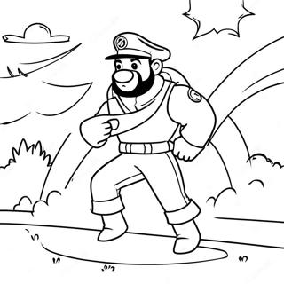 Pagina Para Colorear De Marshall Valiente Salvando El Dia 73267-16836