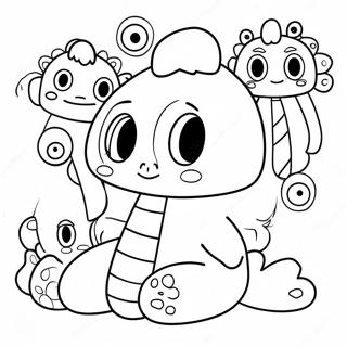 Pagina Para Colorear De Goo Jit Zu Personajes Elasticos 73445-16974