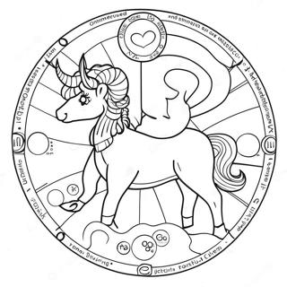 Zodiaco Páginas Para Colorear