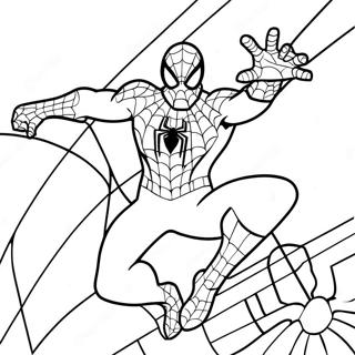 Spider Man Páginas Para Colorear