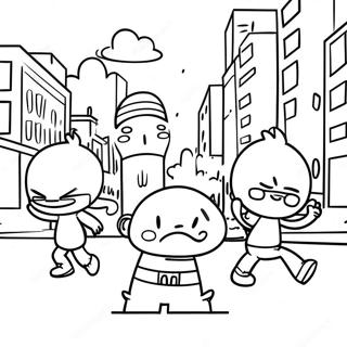 Pagina Para Colorear Animada De Big City Greens 74447 17763