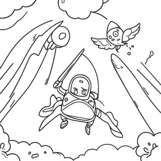 Pagina Para Colorear De La Epica Aventura Indescriptible 74472 17782